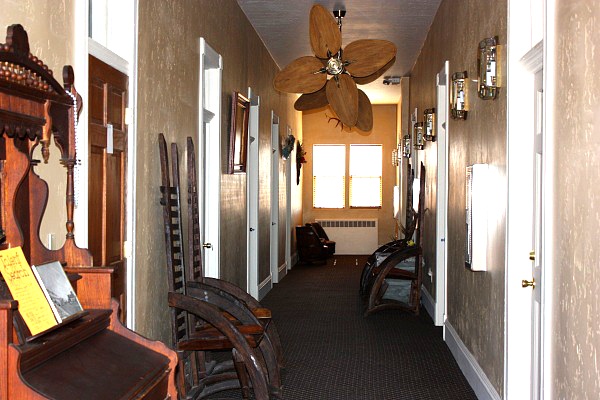 The Common Area Main Hall at the Steam Train Hotel